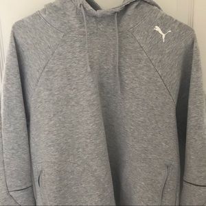 Women’s Gray Puma Pullover
